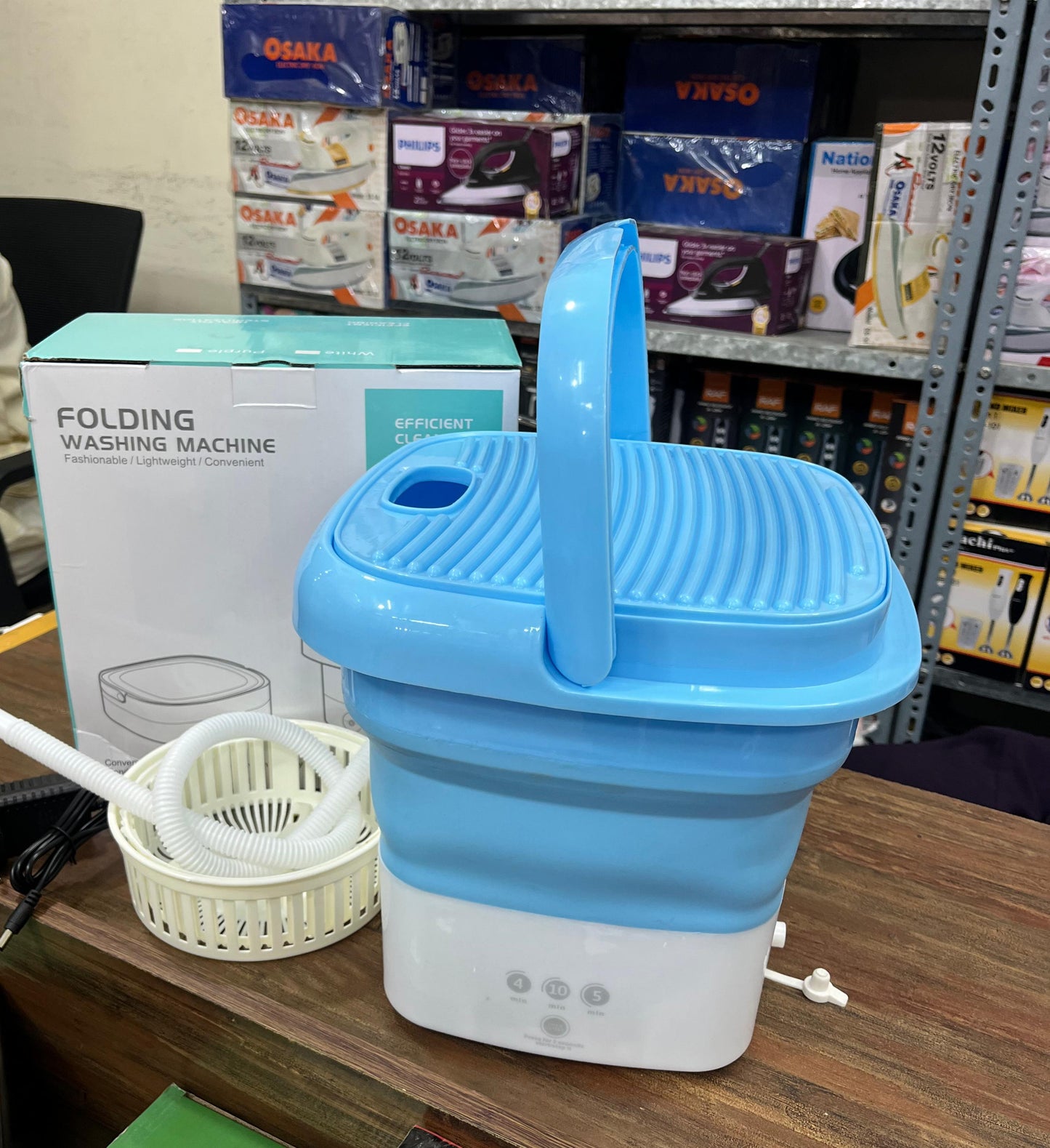 🔥 5 Litre Foldable Washing Machine 🔥