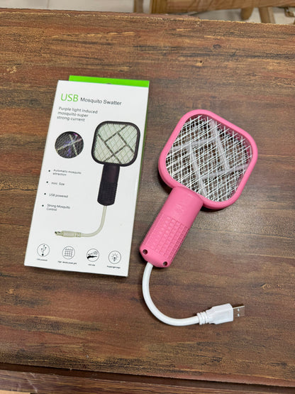 🔥 Mini Racket USB Mosquito Killer Swatter 🔥