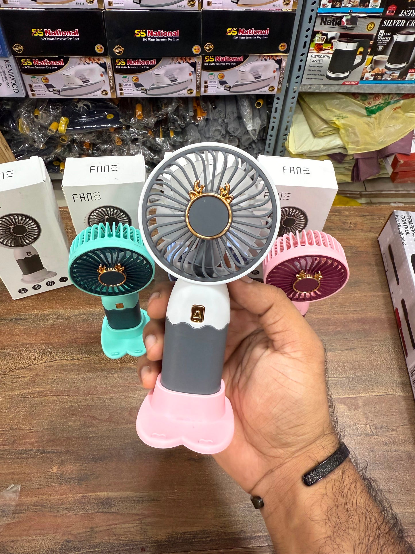 🌬️ New Design Golden Edition Fruit Fan 🌬️