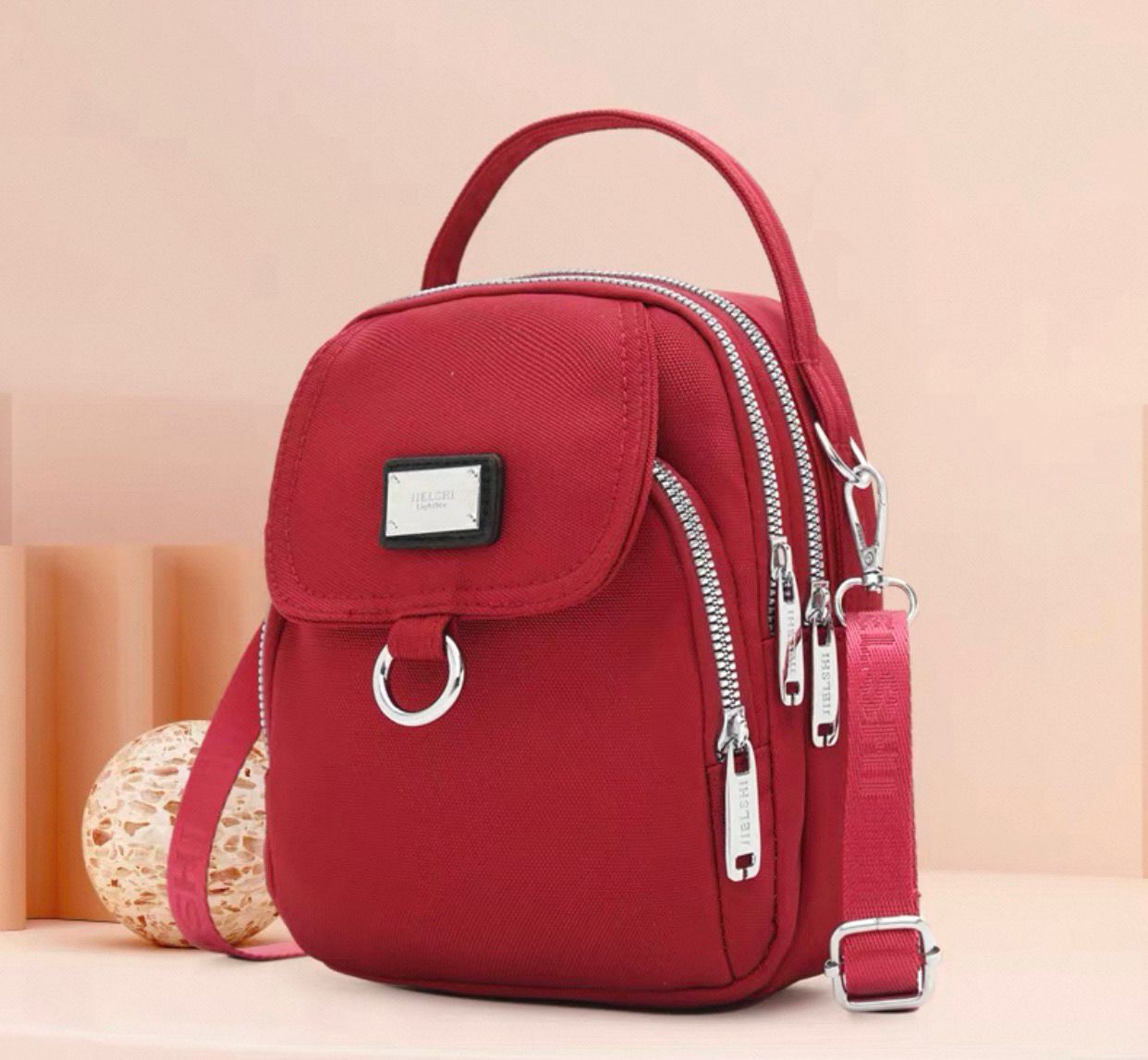 ✨  🎀 High-Quality Parachute Crossbody Bag 🎀