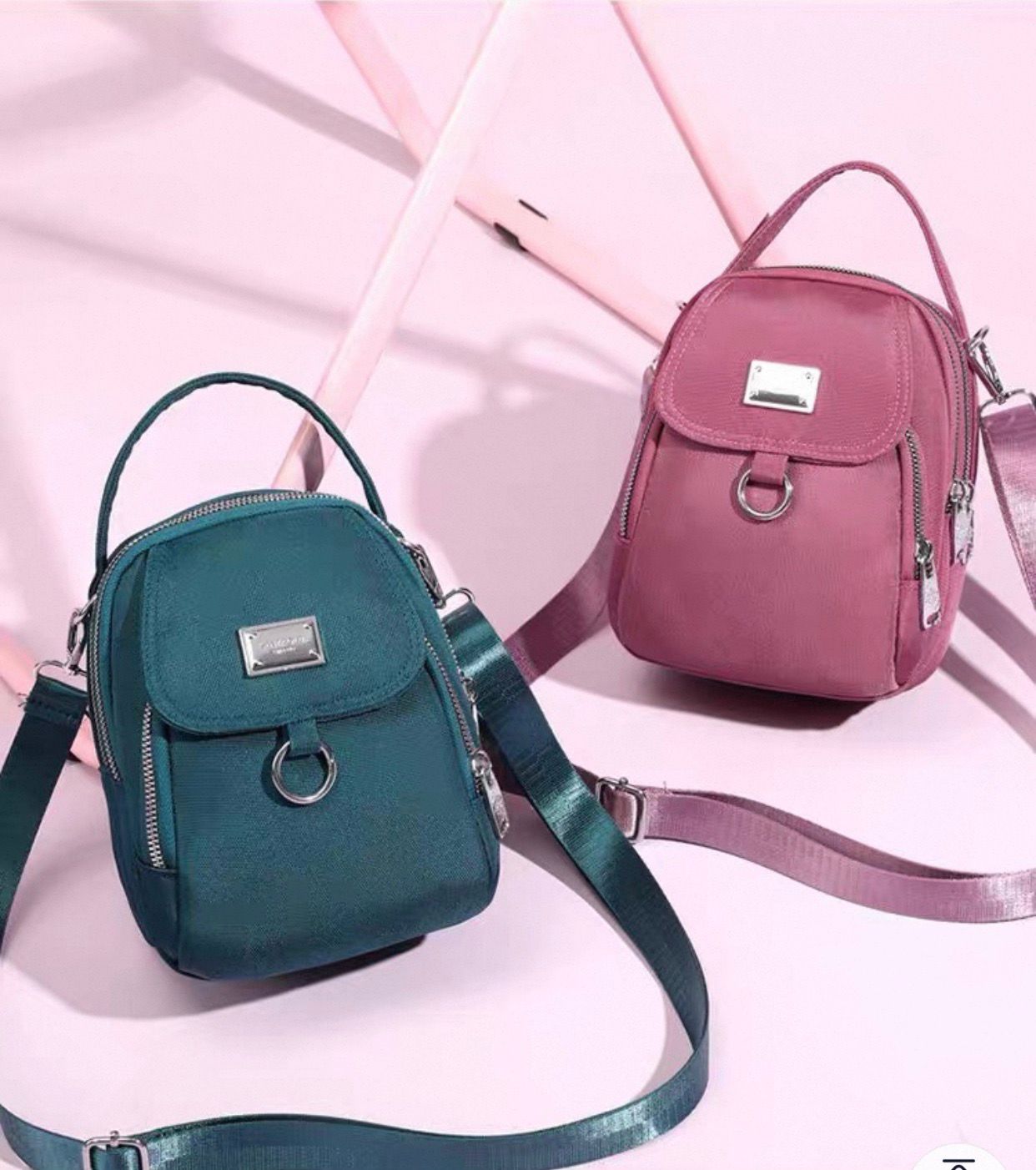 ✨  🎀 High-Quality Parachute Crossbody Bag 🎀