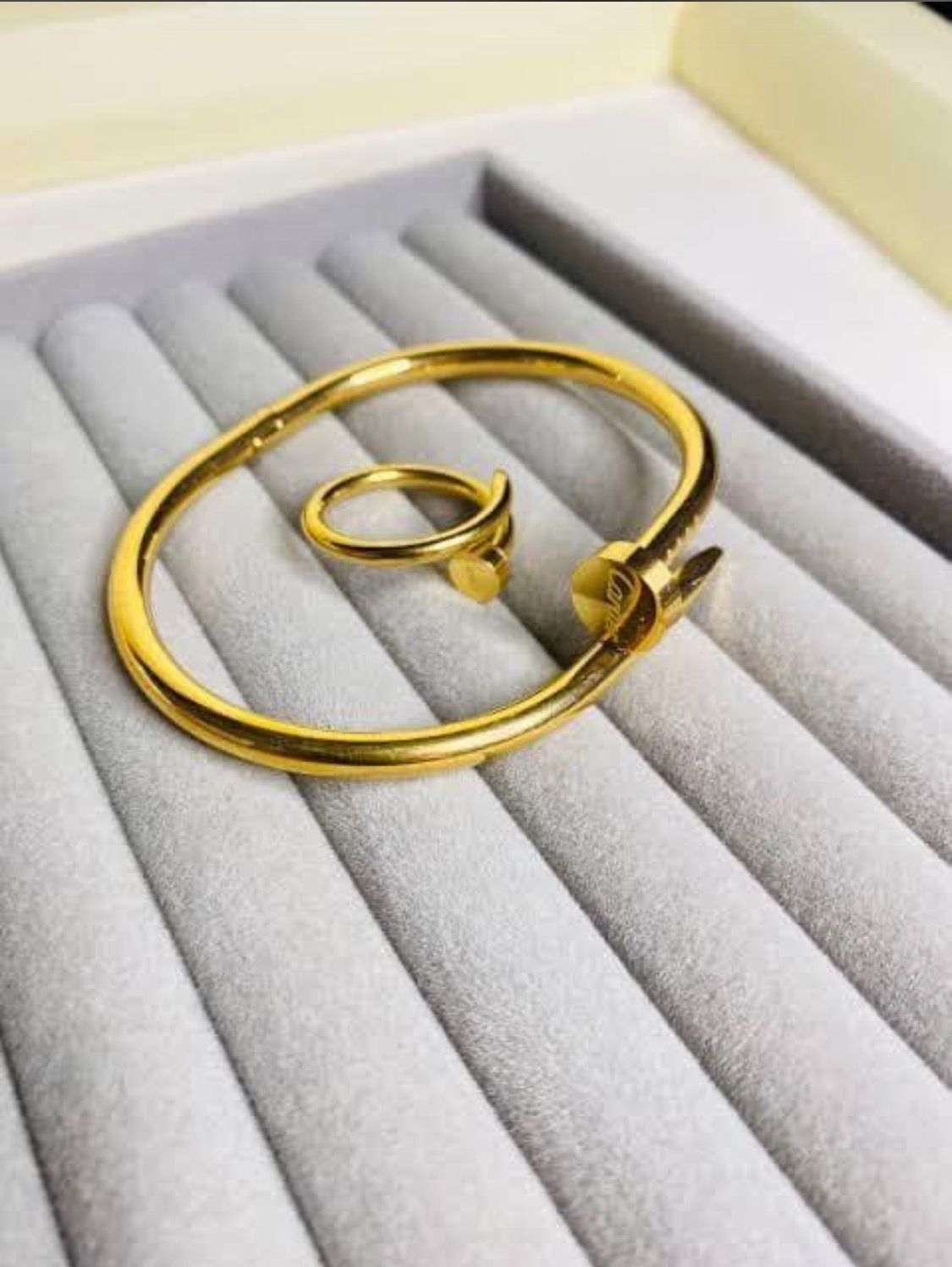 ✨💍 Cartier Style Nail Hand Cuff Rings 💍✨