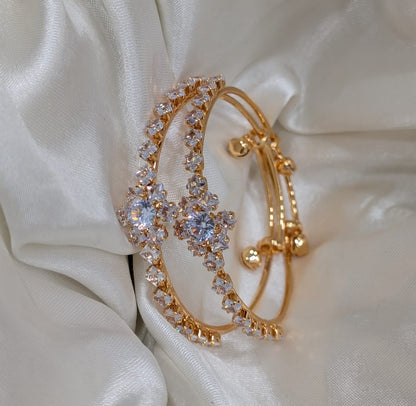 ✨💛 Gold Plated 2 Piece Bangle Set 💛✨