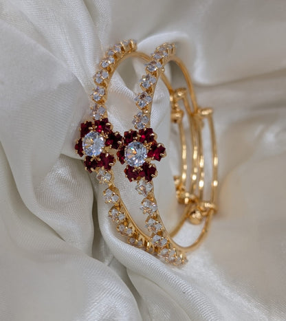 ✨💛 Gold Plated 2 Piece Bangle Set 💛✨