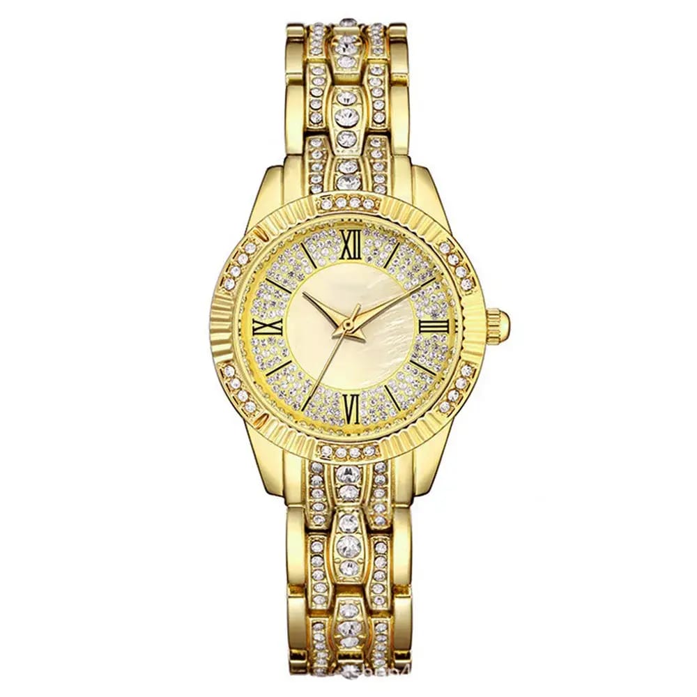⌚💎 2026 Luxury Women's Watch &amp; Rhinestone Bracelet Set 💎⌚
