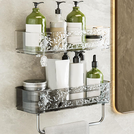 🔥 Punch Free Wall Mounted Storage Rack 🔥
