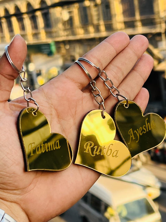 🔑 Heart Acrylic Keychain 🔑