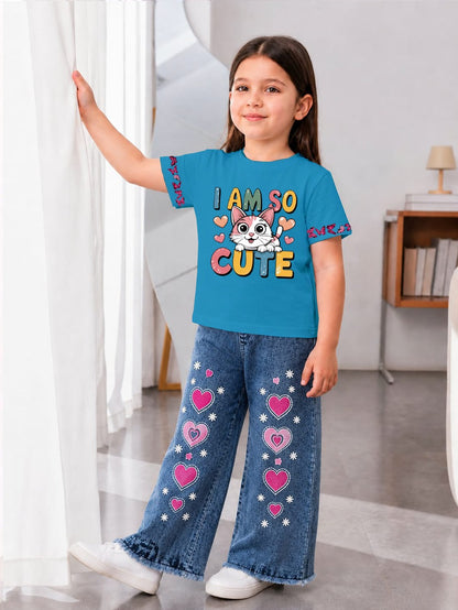 ✨🌸 New Arrival – Western Kids Tracksuit for Girls 🌸✨