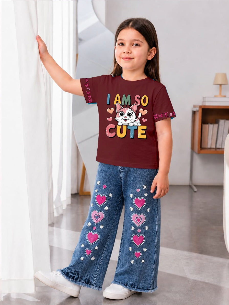 ✨🌸 New Arrival – Western Kids Tracksuit for Girls 🌸✨