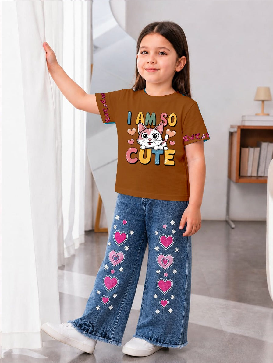 ✨🌸 New Arrival – Western Kids Tracksuit for Girls 🌸✨