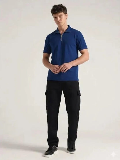 ✨💙 Men’s Dri Fit Plain Zipper Track Suit 💙✨