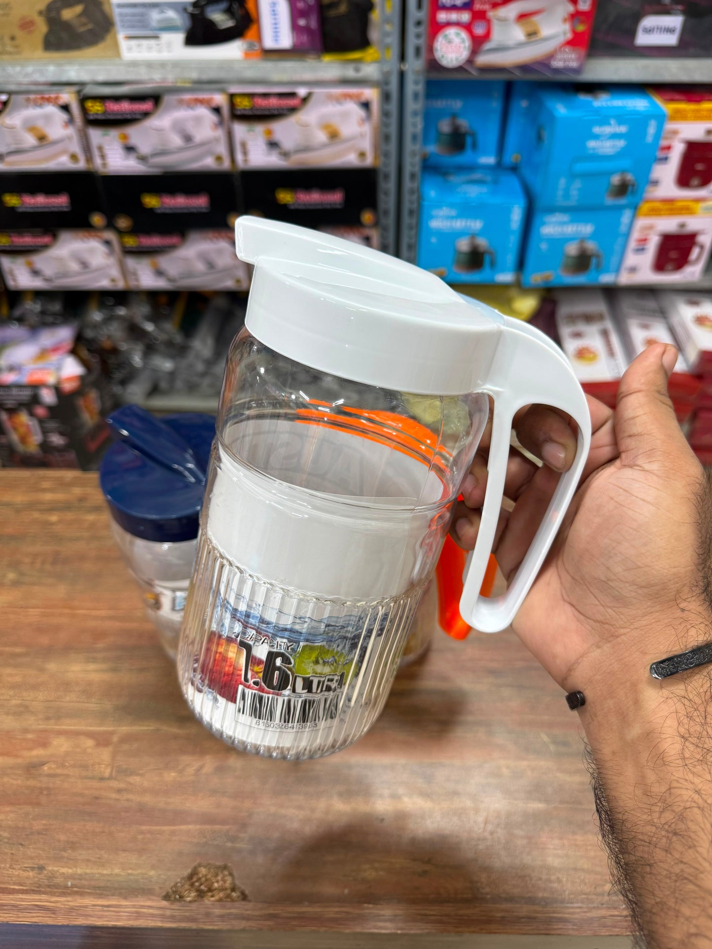 🥤 1.6 LTR Austin Water & Juice Jug 🥤