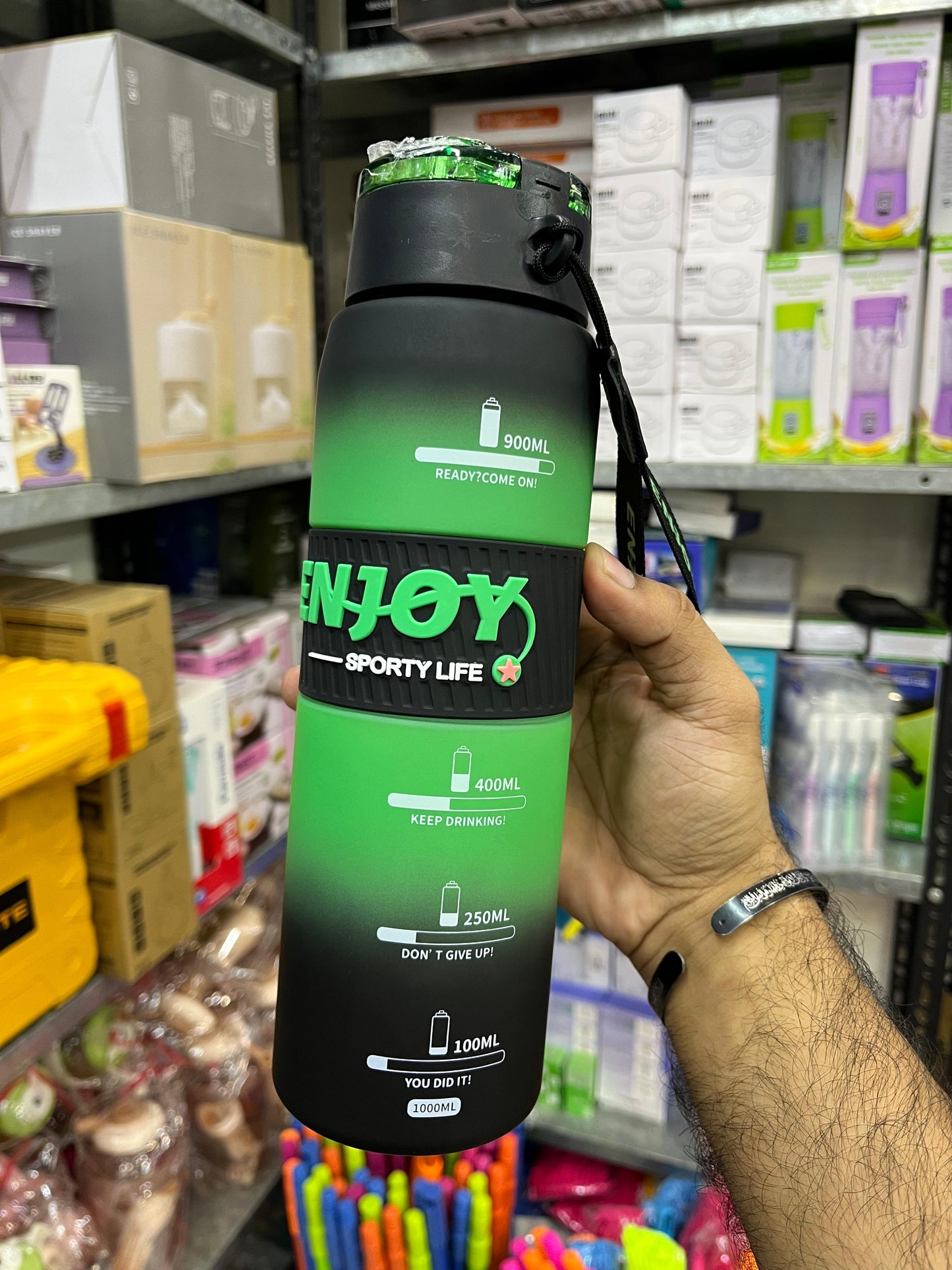 🔥 1000ML Focus Gym Bottle 🔥