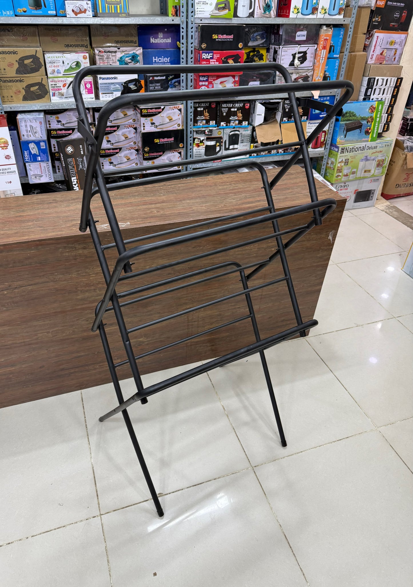 👕 3 Tier Zigzag Shape Cloth Drying & Airer Rack 👕